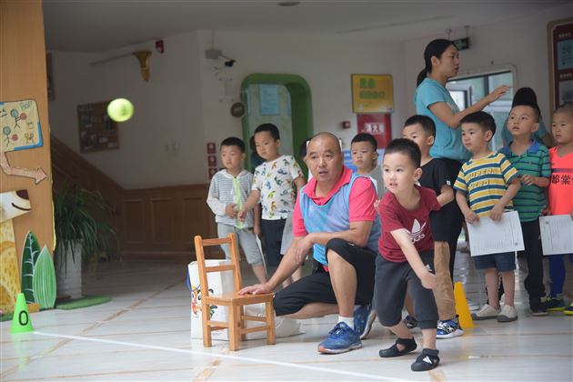 我校实验幼儿园参与第五次全国国民体质监测工作