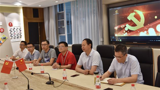 分享党建经验 携手教育发展——成都蒲江县教育局一行到我校参观学习党建工作
