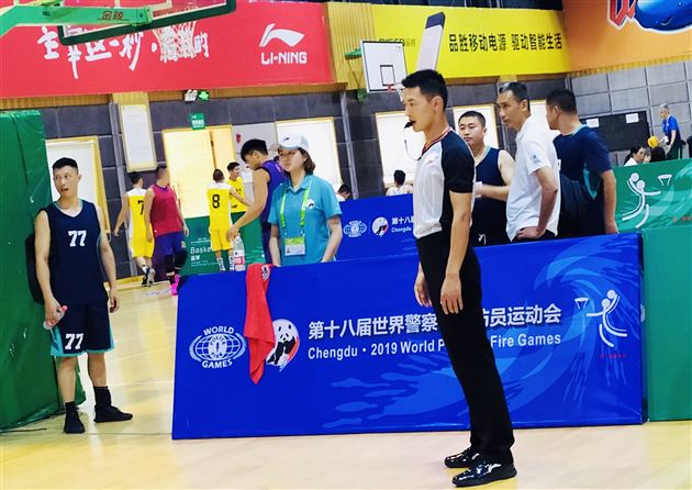 使命与梦想同在——我校教师参与世警会裁判工作