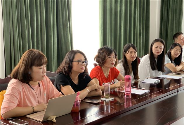 树立十个意识 找到三种感觉——我校初中部开展暑期干部培训