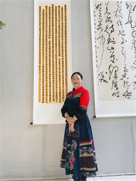 我校多名教师入展成都市双流区“庆祝新中国成立70周年”美术书法作品展