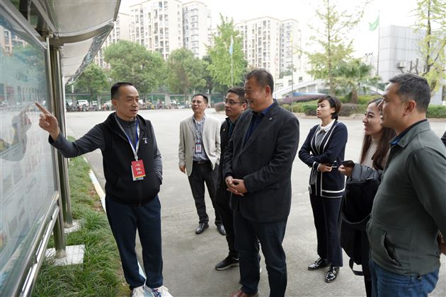 北京市足协一行来访我校考察足球青训工作