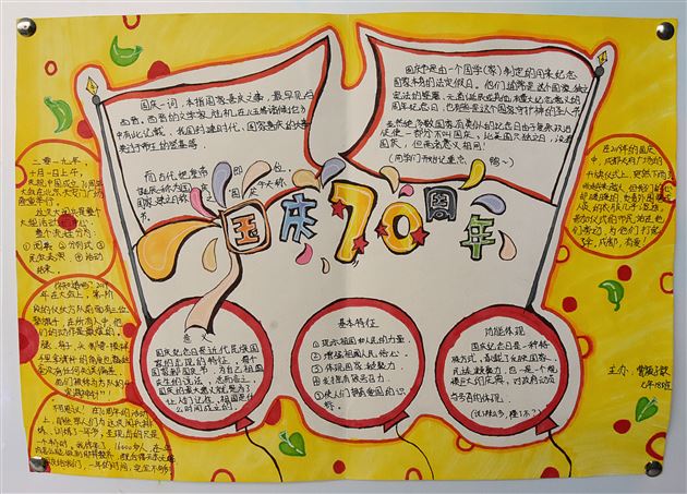 我校初中部“我和我的祖国”班级文化墙检查评比揭晓