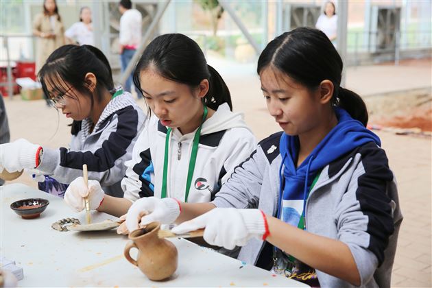 无边界的课堂，走，我们去考古！——高2019级考古研学活动