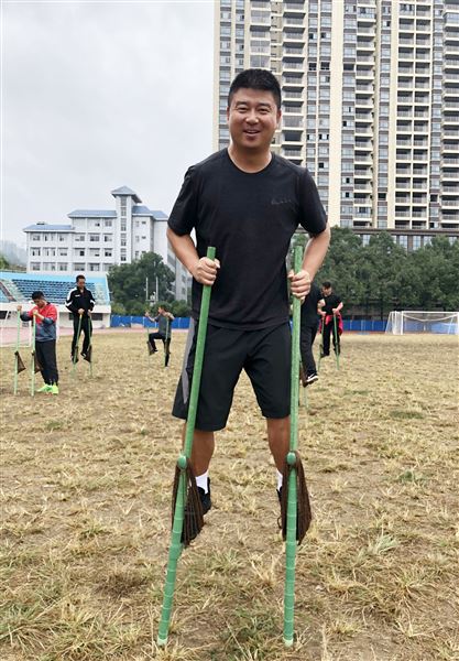 棠外张虔立老师参加国培计划（2019）全国初中骨干体育教师培训并作专题发言