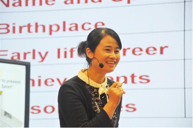 何莲老师现场授课照片