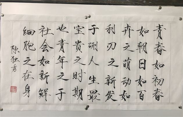 弘扬传统文化 创设和谐校园——我校高中文化墙评比活动揭晓