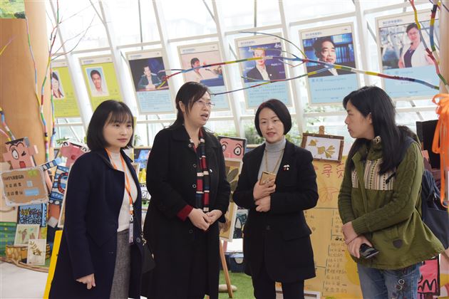 棠外实验幼儿园接待“中科院学前教育联盟王兵名师工作室”学习团参观交流