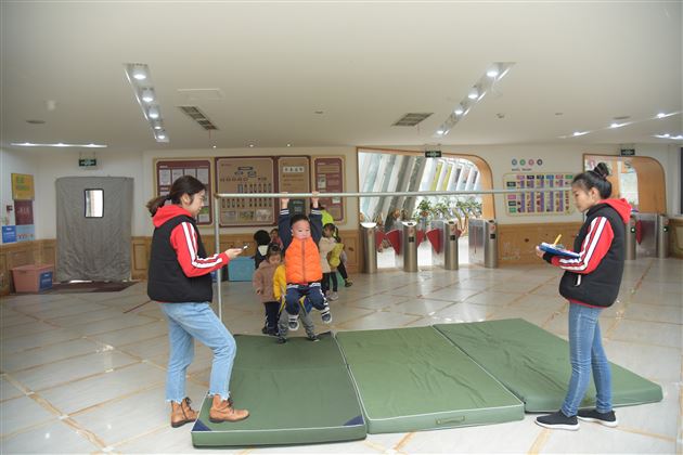 棠外实验幼儿园开展幼儿体操测评工作