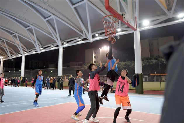 不篮球 无兄弟——我校举办教职工篮球 “全明星”邀请赛