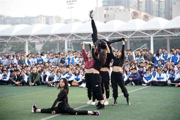 我校高中部第六届集体项目运动会精彩落幕