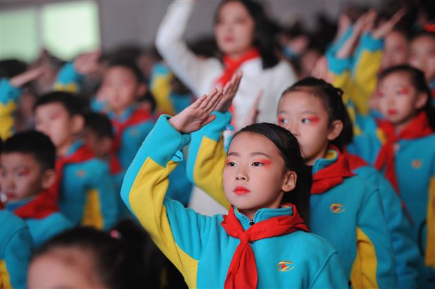 聆听花开的声音 点亮七彩的童年——我校附小隆重举行2019级学生入学百日庆典活动