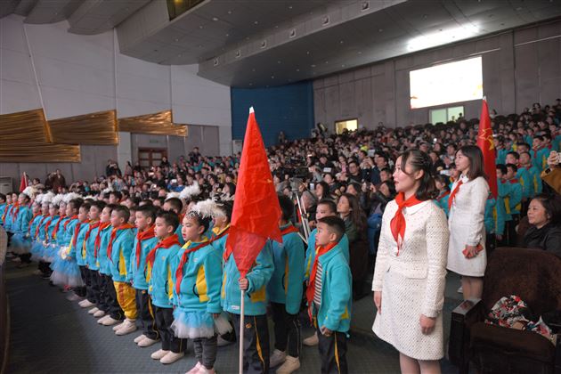 聆听花开的声音 点亮七彩的童年——我校附小隆重举行2019级学生入学百日庆典活动