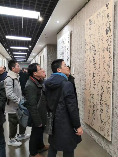 我校书法美术教师前往全国第十二届书法篆刻展览参观学习