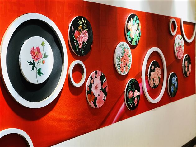 我校第六届校园艺术节书画作品展——装饰画系列