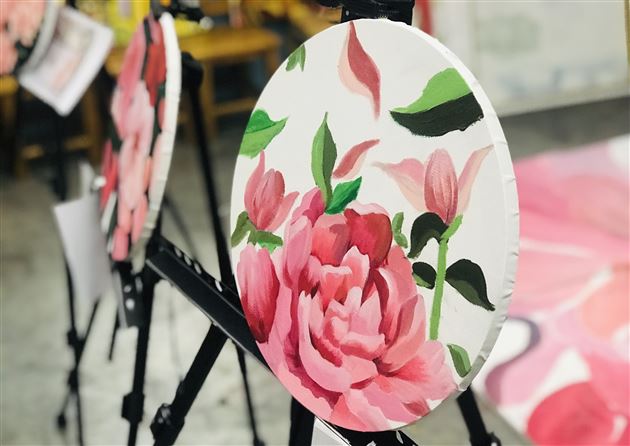 我校第六届校园艺术节书画作品展——装饰画系列