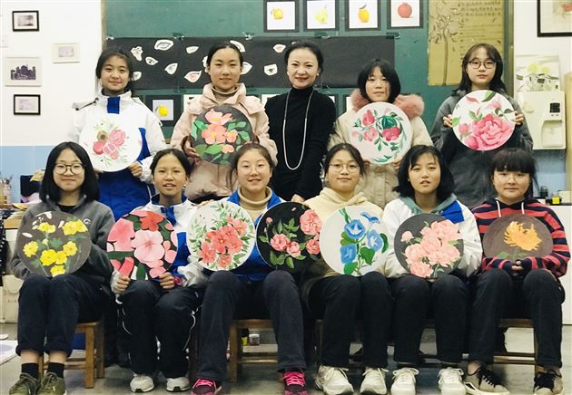 我校第六届校园艺术节书画作品展——装饰画系列