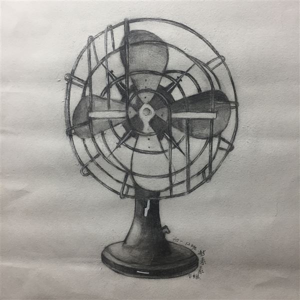 我校第六届校园艺术节书画作品——素描系列