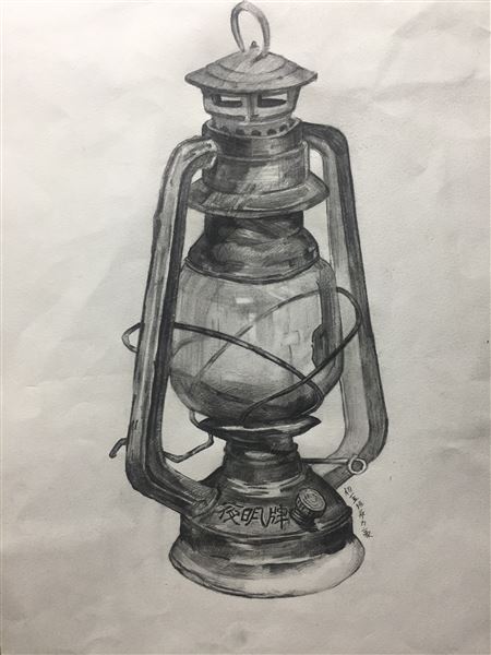 我校第六届校园艺术节书画作品——素描系列