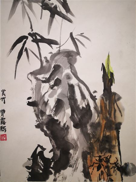 棠外第六届校园艺术节书画作品——国画系列