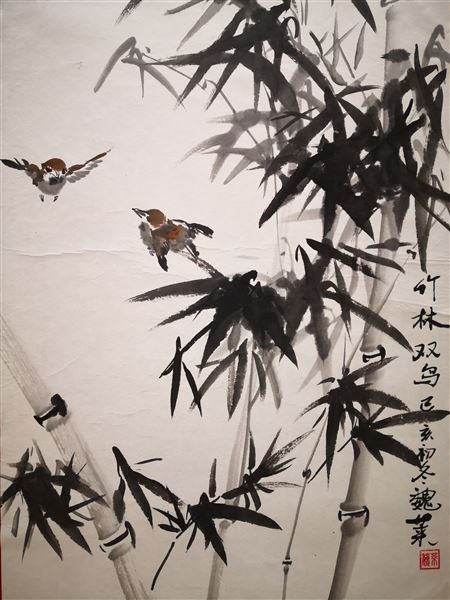 棠外第六届校园艺术节书画作品——国画系列