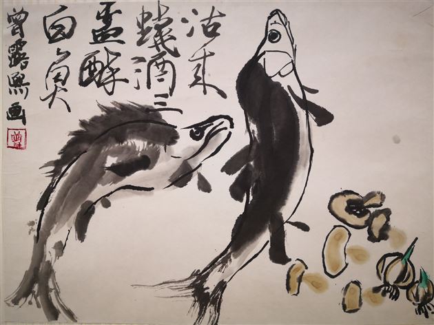 棠外第六届校园艺术节书画作品——国画系列