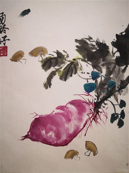 棠外第六届校园艺术节书画作品——国画系列