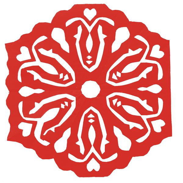 棠外第六届校园艺术节书画作品展——剪纸系列