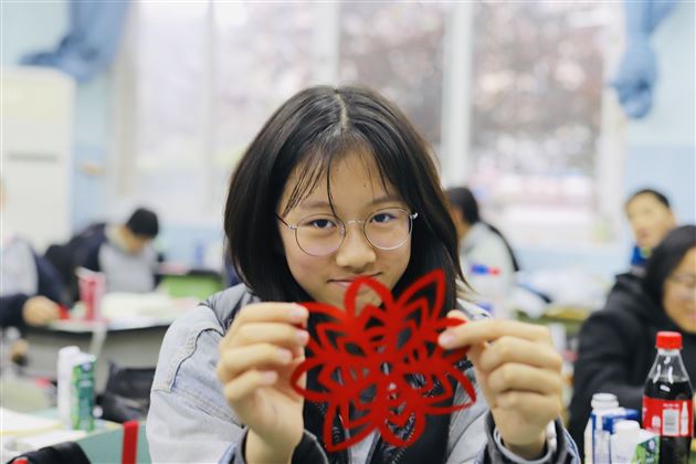 棠外第六届校园艺术节书画作品展——剪纸系列