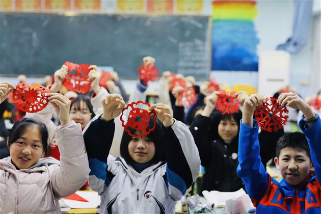 棠外第六届校园艺术节书画作品展——剪纸系列