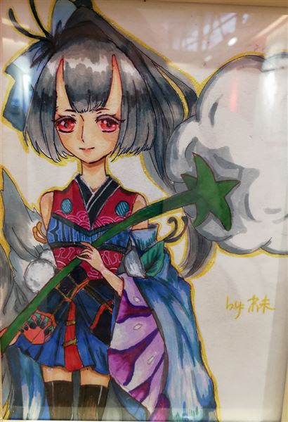 棠外第六届校园艺术节书画作品——漫画系列