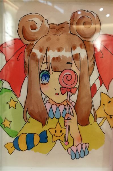 棠外第六届校园艺术节书画作品——漫画系列