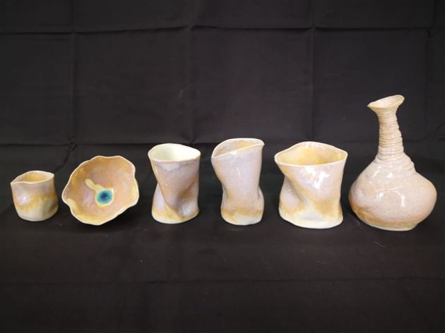 棠外第六届校园艺术节书画作品——陶瓷系列