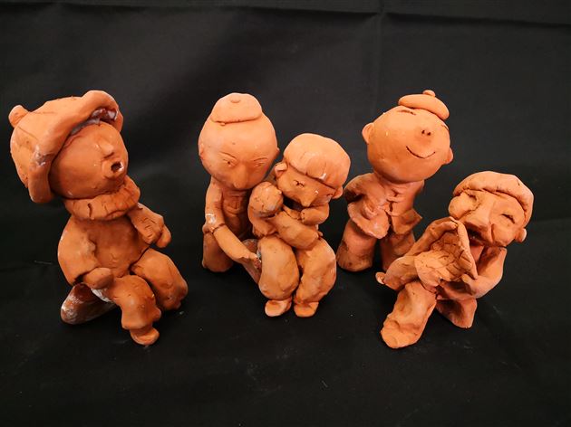 棠外第六届校园艺术节书画作品——陶瓷系列