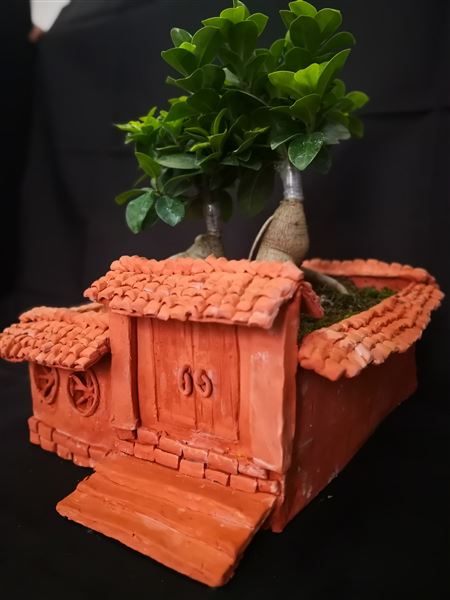 棠外第六届校园艺术节书画作品——陶瓷系列