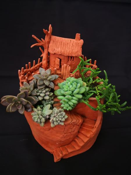 棠外第六届校园艺术节书画作品——陶瓷系列