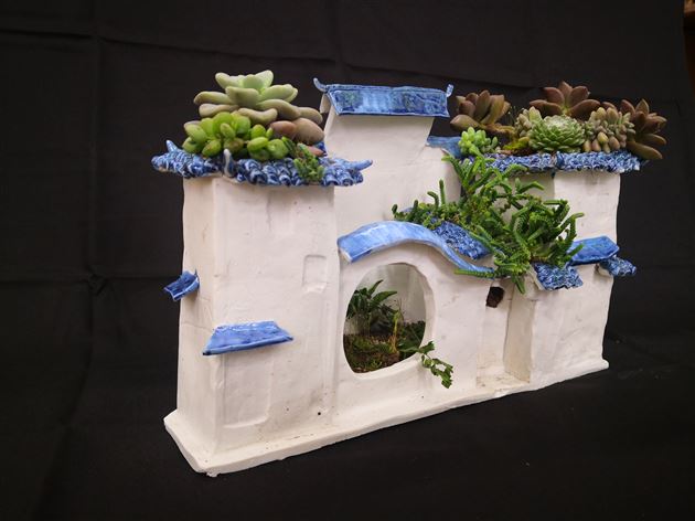 棠外第六届校园艺术节书画作品——陶瓷系列