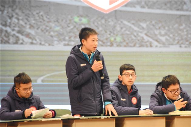 唇枪舌战论绿茵风采——2020年棠外初中部足球生辩论赛