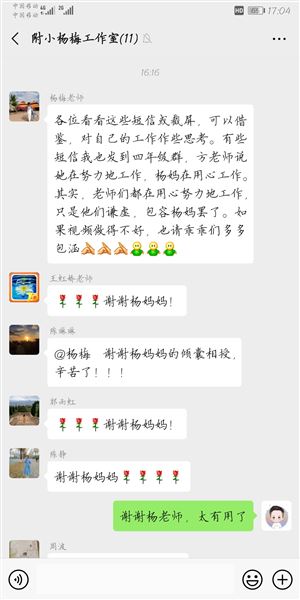 积极面对疫情，做好精细安排——记我校附小班主任杨梅工作室视频会议