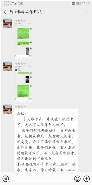 积极面对疫情，做好精细安排——记我校附小班主任杨梅工作室视频会议