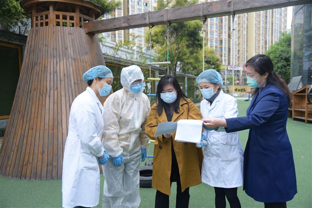 实景演练 助力开学——棠外实验幼儿园开展开学复课模拟演练