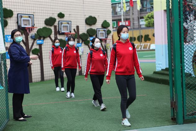 实景演练 助力开学——棠外实验幼儿园开展开学复课模拟演练