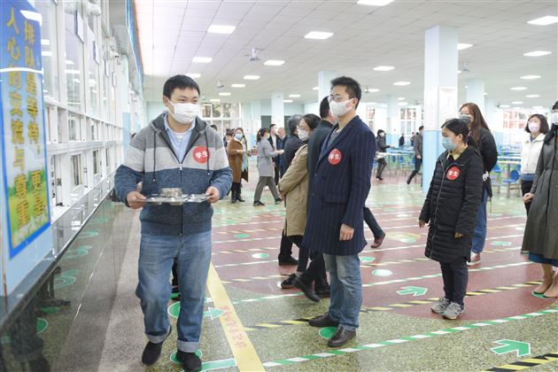 场景四：食堂就餐演练