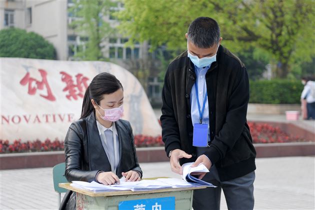 棠外初三开学复课第一天