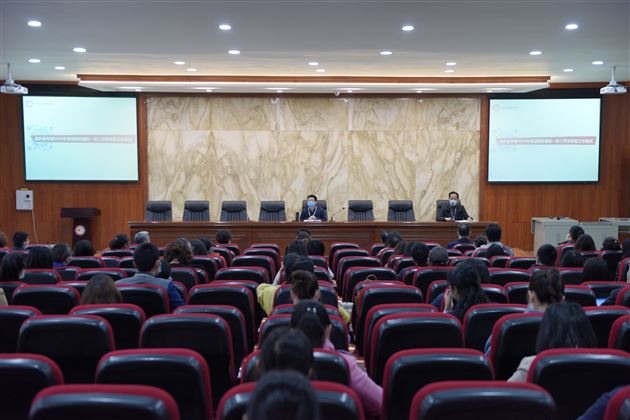 严阵以待 一丝不苟——棠外开展初一、初二返校复课疫情防控培训演练