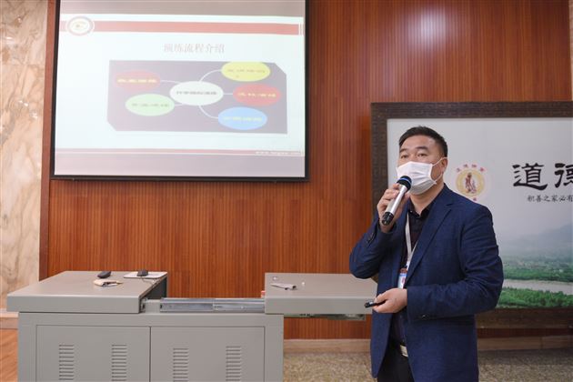 严阵以待 一丝不苟——棠外开展初一、初二返校复课疫情防控培训演练