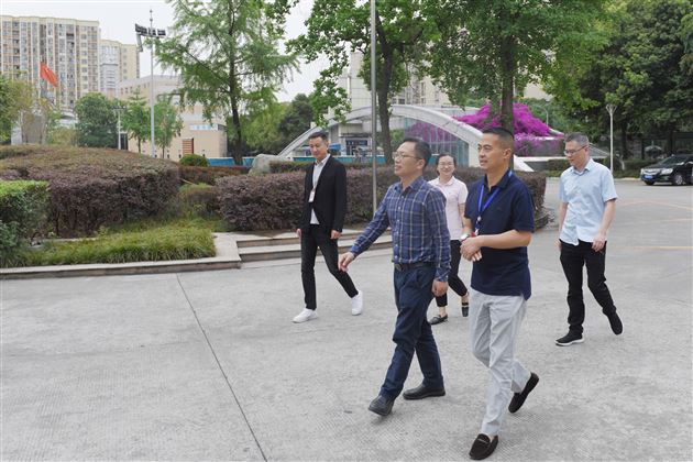 双流区委组织部副部长陈廷刚一行调研指导我校党建工作