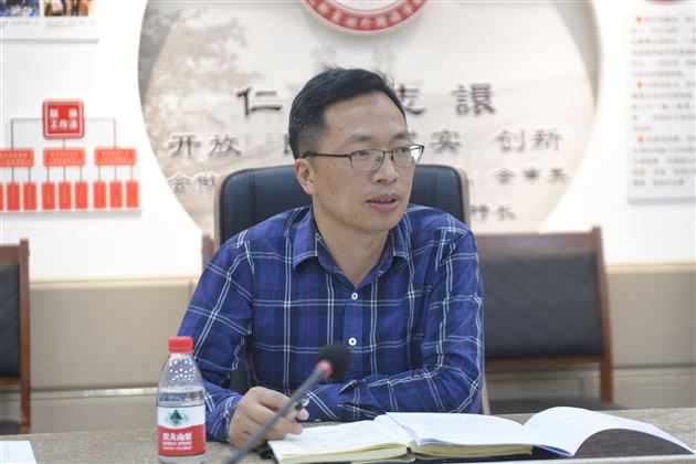 双流区委组织部副部长陈廷刚一行调研指导我校党建工作