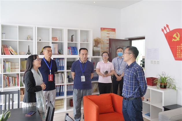 双流区委组织部副部长陈廷刚一行调研指导我校党建工作