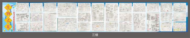 生物之美 思维之美——高2018级生物组思维导图展示活动